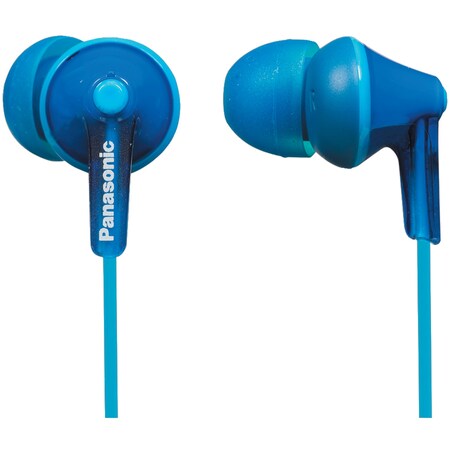 Panasonic HJE125 ErgoFit In-Ear Earbuds (Blue) RP-HJE125-A